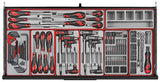 Teng Tools 37" PRO35 roller cabinet tool kit 1008 pieces black