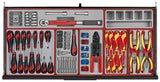 Teng Tools 37" PRO35 roller cabinet tool kit 1008 pieces black