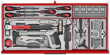 Teng Tools 37" PRO35 roller cabinet tool kit 595 pieces red