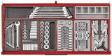 Teng Tools 37" PRO35 roller cabinet tool kit 663 pieces red