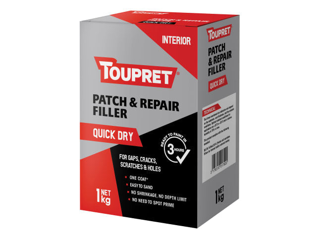 Toupret Quick Dry Patch & Repair 1kg