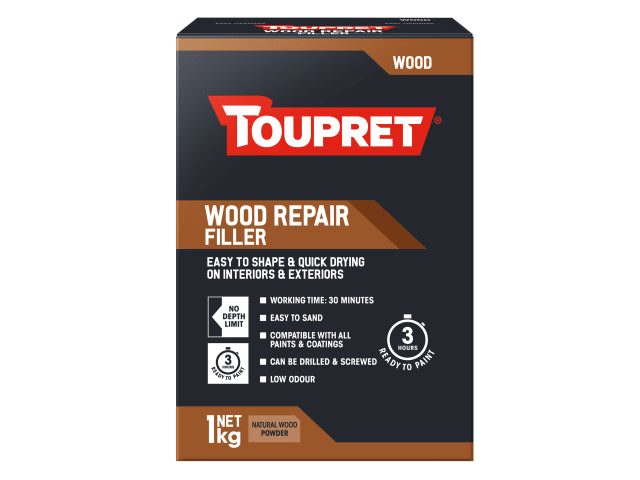 Toupret Wood Repair Filler 1kg