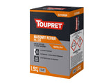 Toupret Exterior Masonry Repair Filler 1.5kg