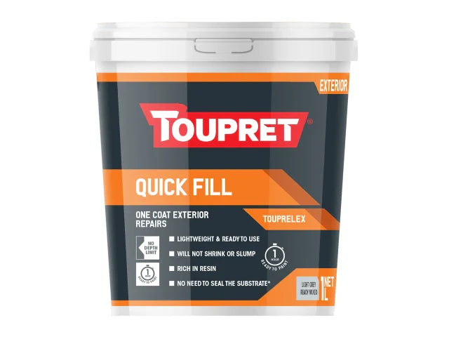 Toupret Quick Fill (Exterior) 1 litre