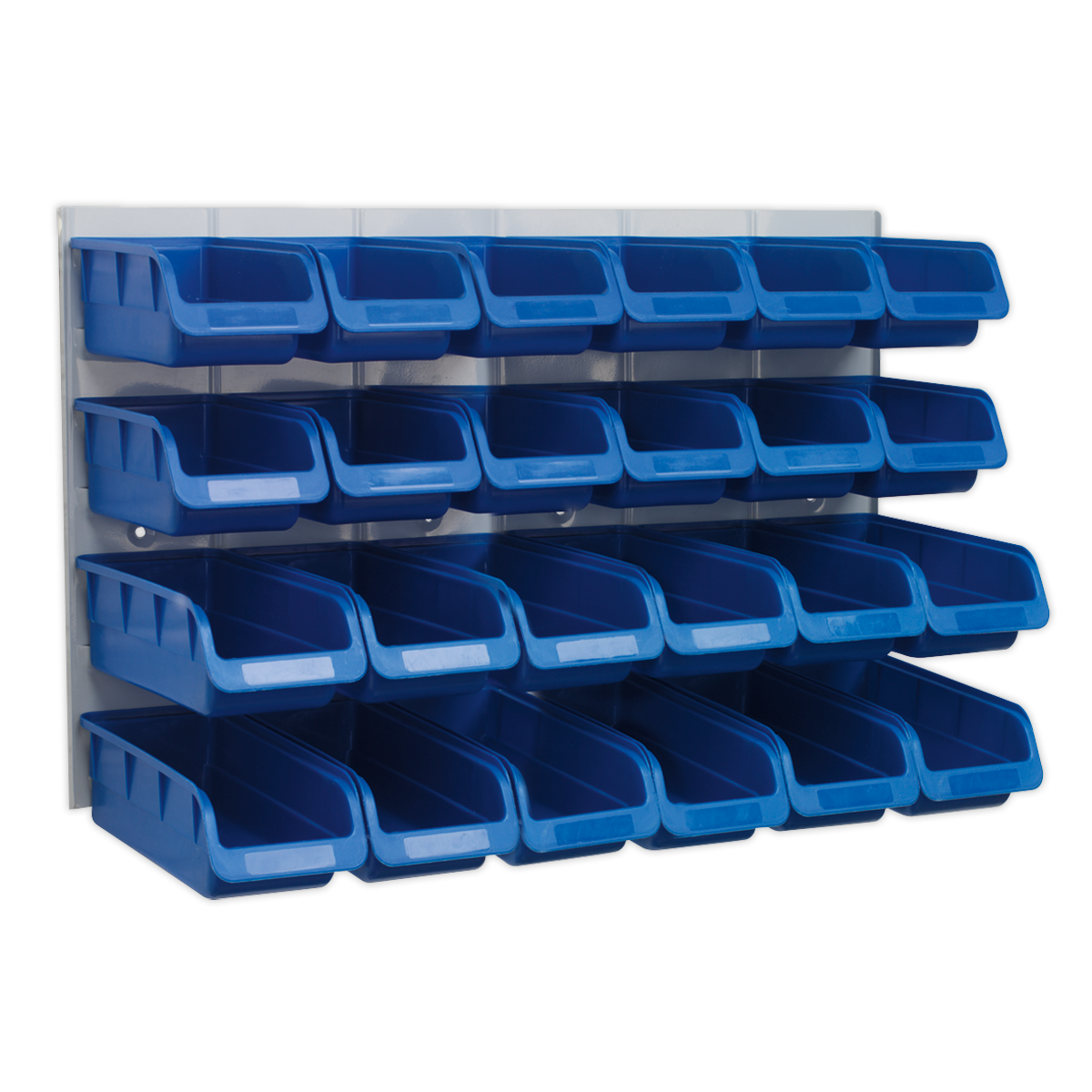 Sealey Bin & Panel Combination 24 Bins - Blue