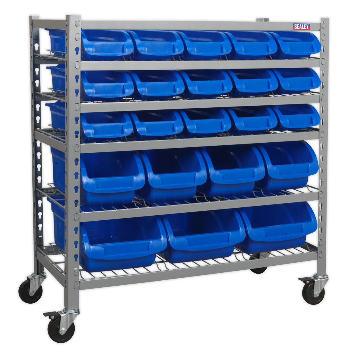 Sealey Mobile Bin Storage System 22 Bins