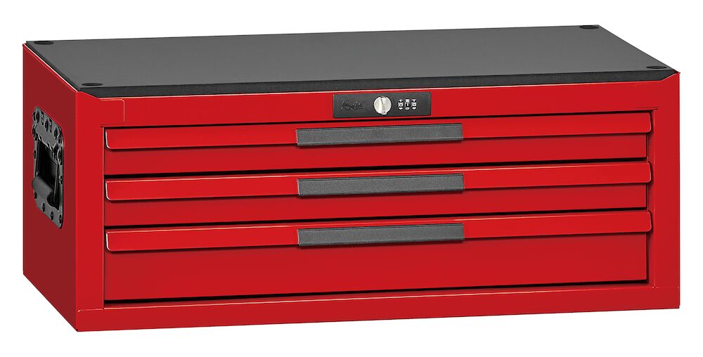 Teng Tools 26" PRO35 tool chest 3 drawers red