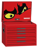 Teng Tools 26" PRO35 deep tool chest 5 drawers red