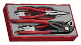 Teng Tools Plier Set Vinyl Grip Q TT1 4 Pieces