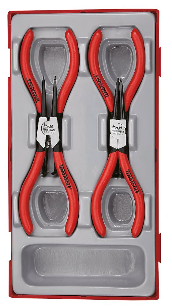 Teng Tools Circlip Plier Set 12-25 mm TT1 4 Pieces