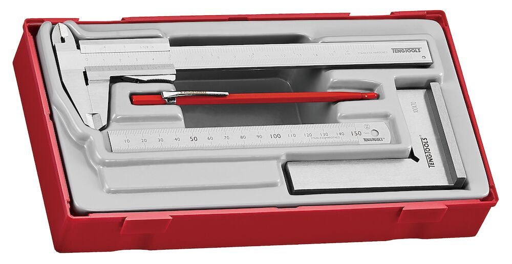 Teng Tools Measuring Tool Set TT1 4 Pieces