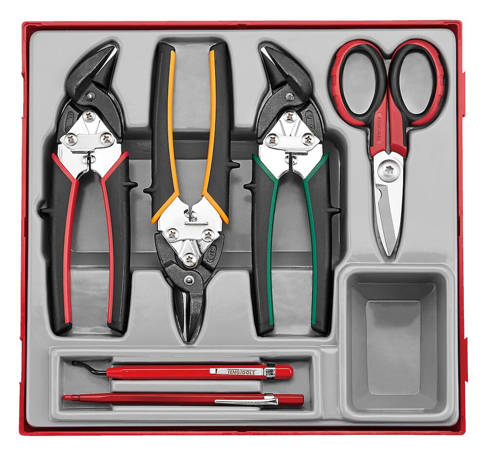 Teng Tools Industrial cutting tool set TT2 6 pieces