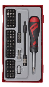 Teng Tools Ratcheting Screwdriver Bit Set TT1 74 Pieces