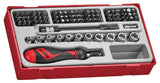 Teng Tools Ratcheting Bits Driver Set TT1 84 Pieces