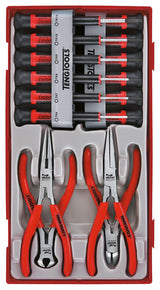 Teng Tools Mini Pliers & Screwdriver Set TT1 16 Pieces