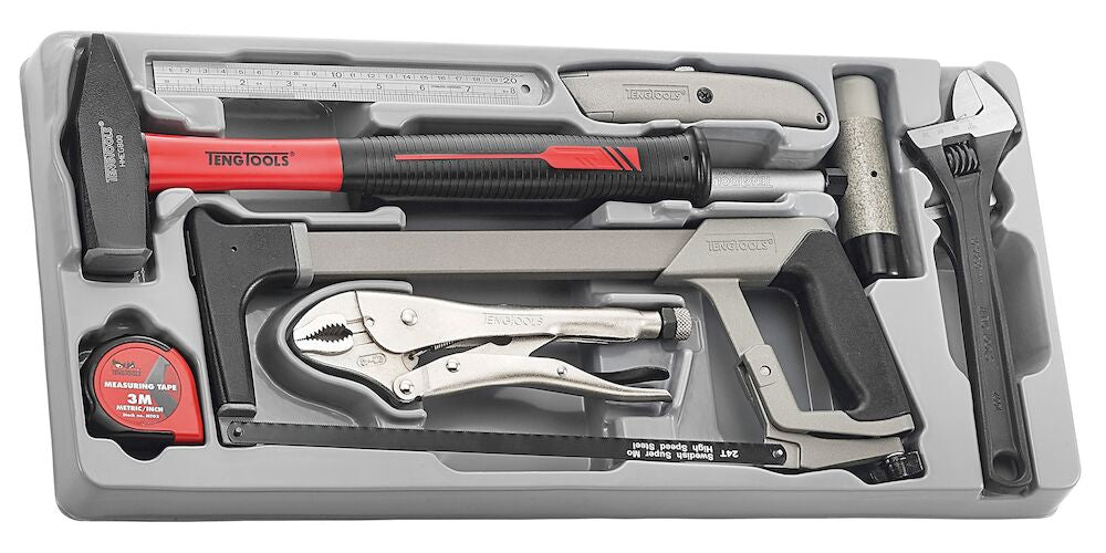 Teng Tools General Tool Set E TT4 9 Pieces