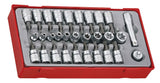 Teng Tools 3/8" TX Bit Socket Set TT1 30 Pieces