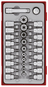 Teng Tools 3/8" TX Bit Socket Set TT1 30 Pieces