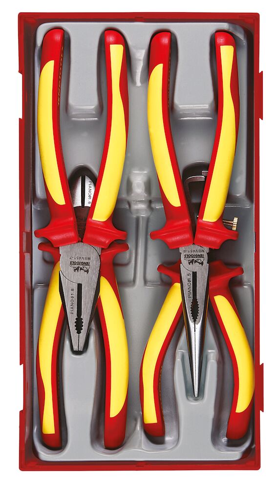 Teng Tools Insulated Plier Set TT1 4 Pieces