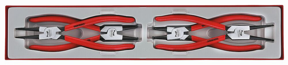 Teng Tools Circlip Plier Set 40-100 mm TTX4 4 Pieces