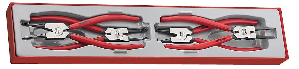 Teng Tools Circlip Plier Set 40-100 mm TTX4 4 Pieces