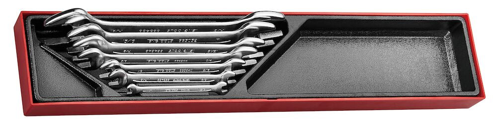 Teng Tools Double Open Ended Spanner Set AF TTX4 7 Pieces