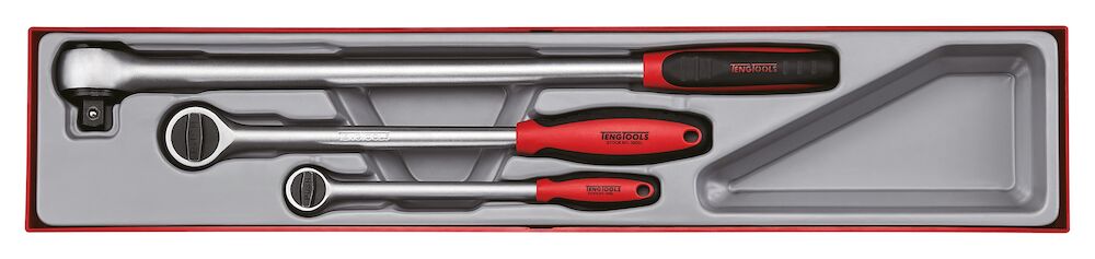 Teng Tools Long Arm Ratchet Set TTX4 3 pieces