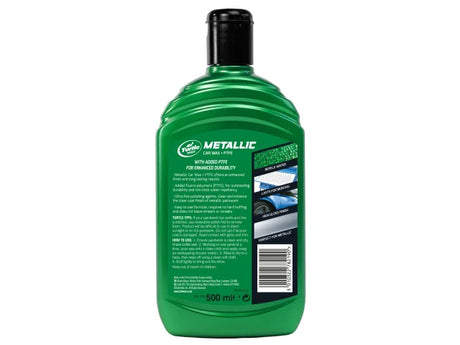 Turtle Wax Metallic Car Wax + PTFE 500ml