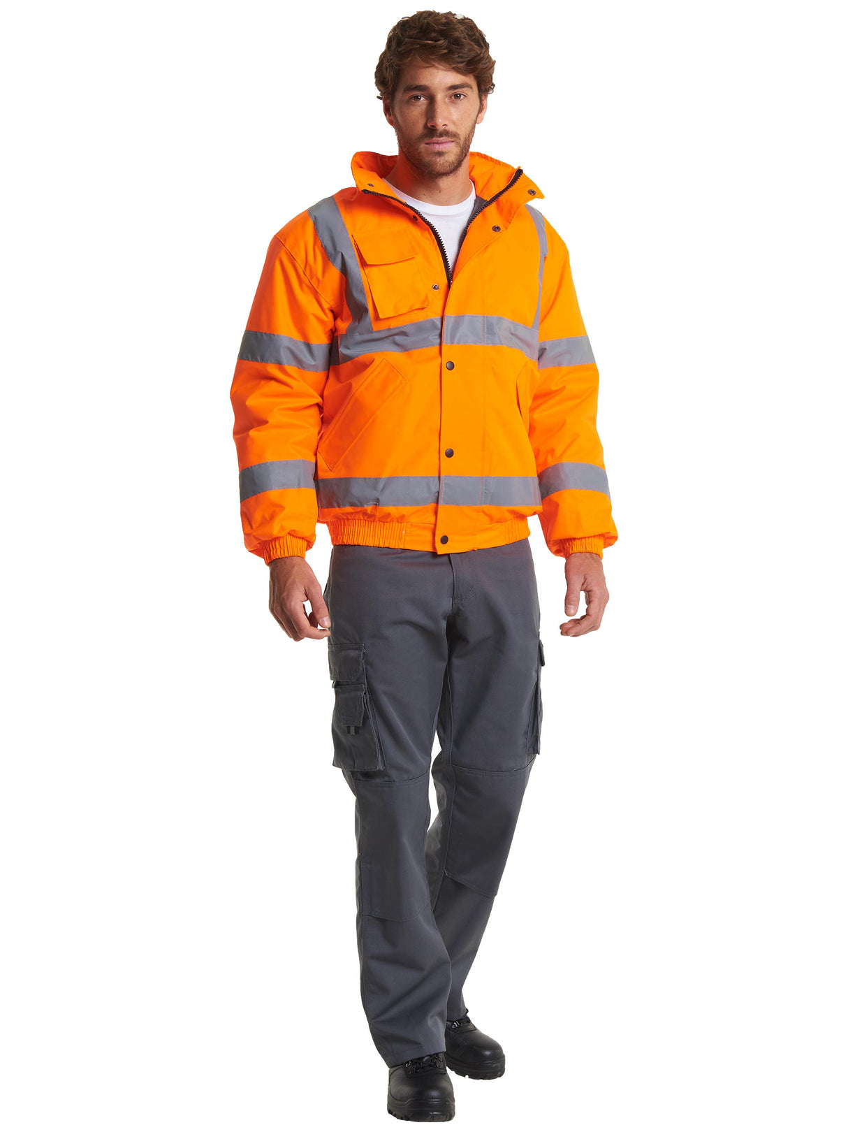 Uneek High Visibility Bomber Jacket