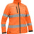 Bisley Womens Taped Hi-Vis Softshell Jacket #colour_orange