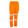 Bisley Taped Hi-Vis Biomotion Cargo Pant #colour_orange