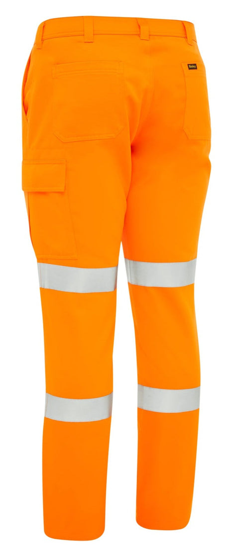 Bisley Taped Hi-Vis Biomotion Cargo Pant #colour_orange