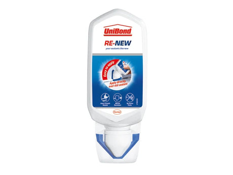 UniBond RE-NEW Silicone Sealant White 80ml