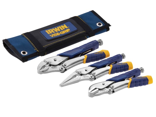 IRWIN® Vise-Grip® Fast Release Locking Pliers Set of 3 7R 9LN & 10WR