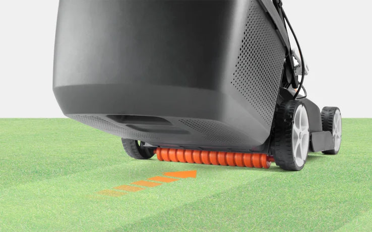 Flymo 36V UltraStore 380R KIT 4.0 – Hassle-Free Mowing with Smart Indicators