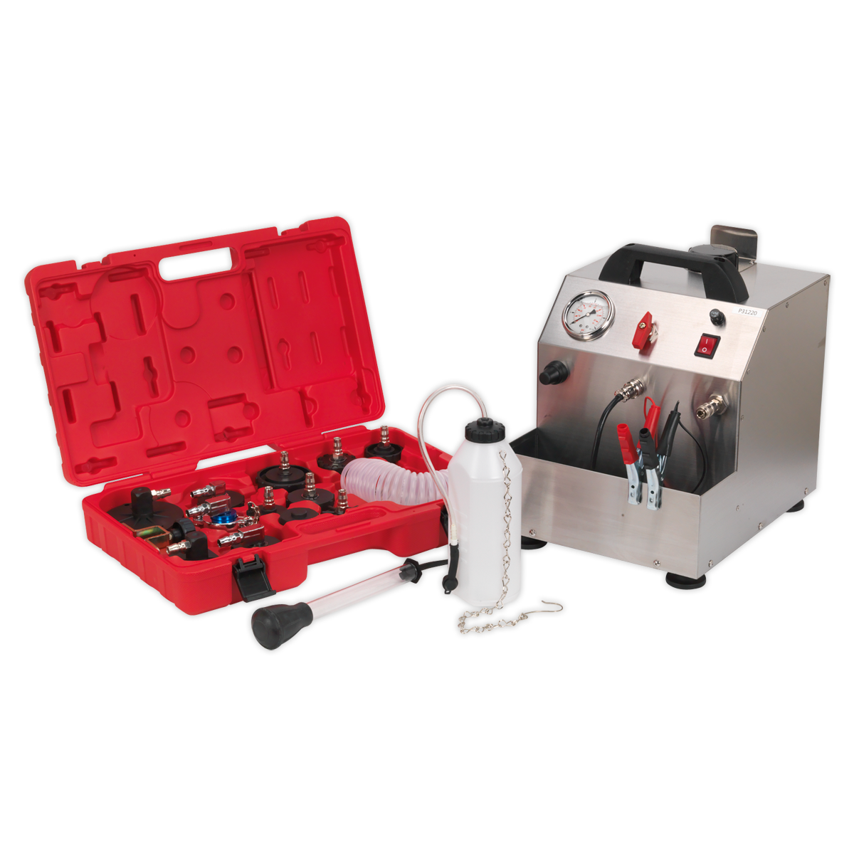 Sealey Brake & Clutch Pressure Bleeder Kit 12V