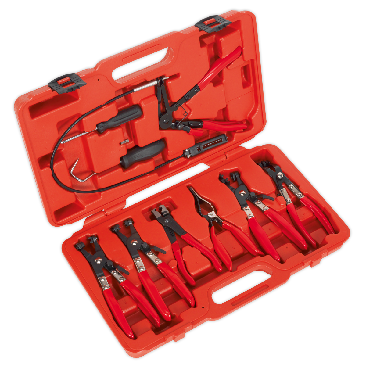 Sealey Hose Clip Removal Tool Set 9pc