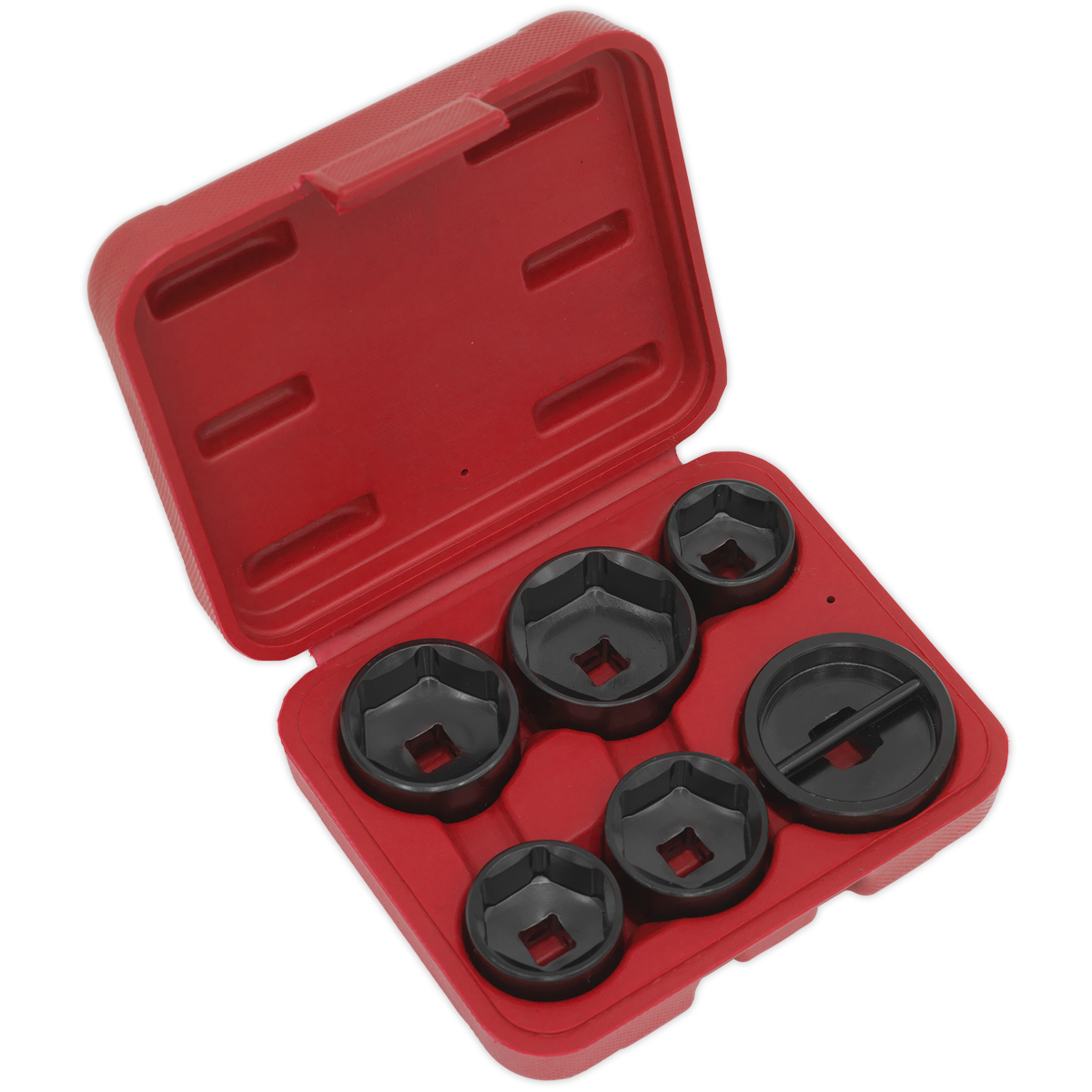 Sealey Oil Filter Cap Wrench Set 6pc