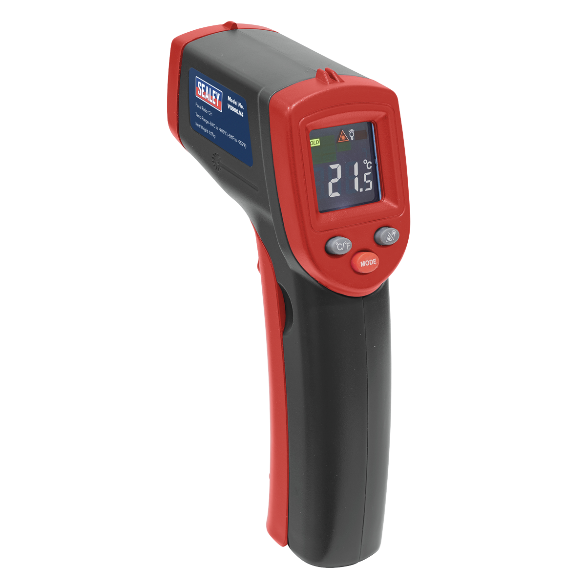 Sealey Infrared Laser Digital Thermometer 12:1 VS900