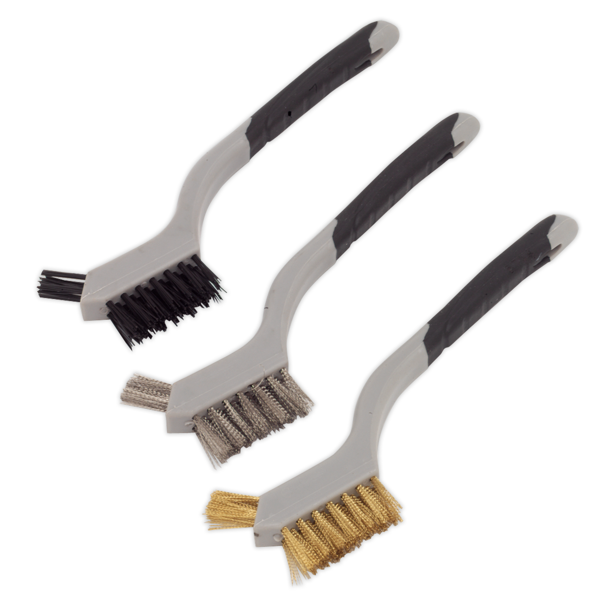 Sealey Wire Brush Set 3pc Miniature