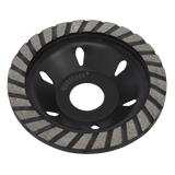 Sealey Diamond Cup Grinding Disc Ø105 x 22mm