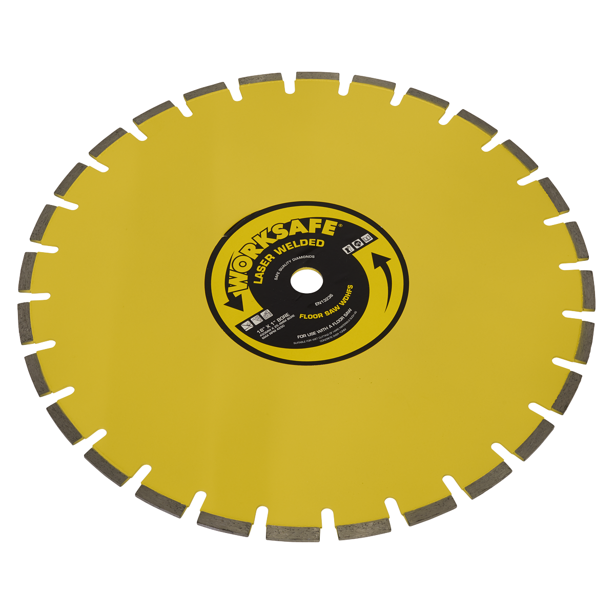 Sealey Floor Saw Blade (Hard) Ø450 x 25mm