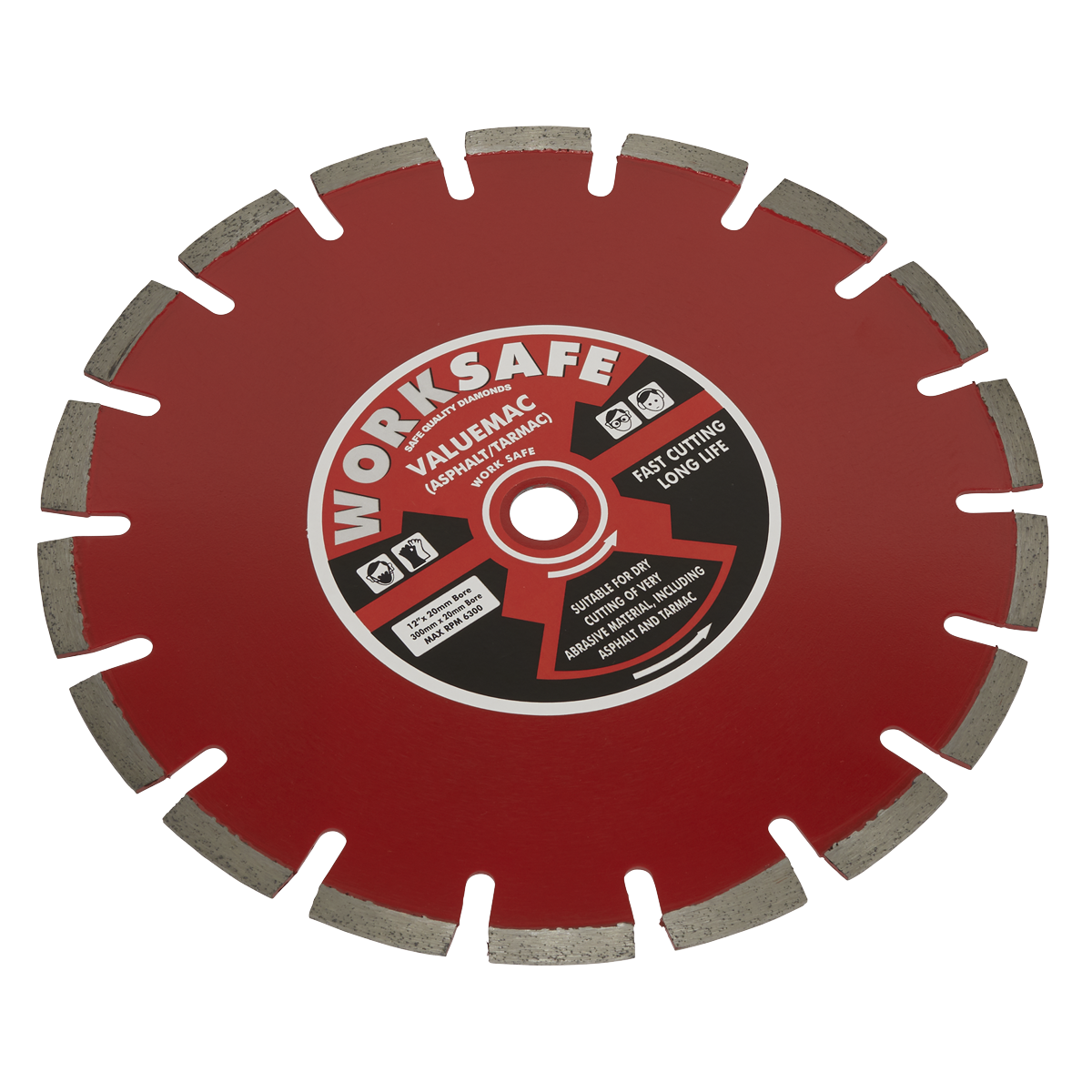 Sealey Valuemac Diamond Blade Ø300 x Ø20mm