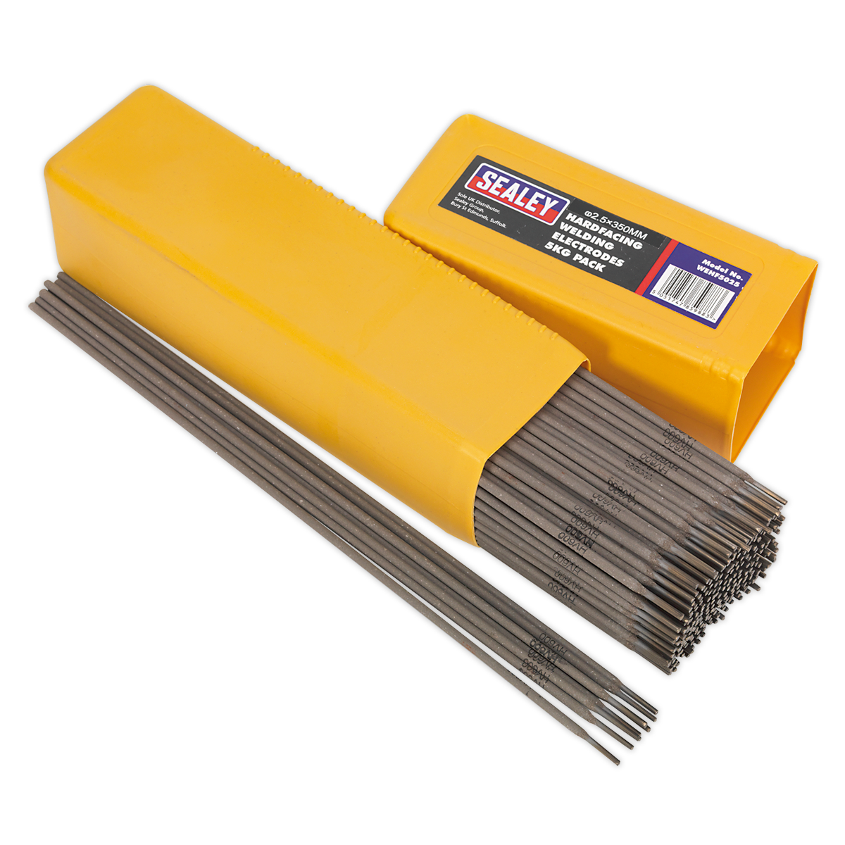 Sealey Welding Electrodes Hardfacing Ø2.5 x 300mm 5kg Pack