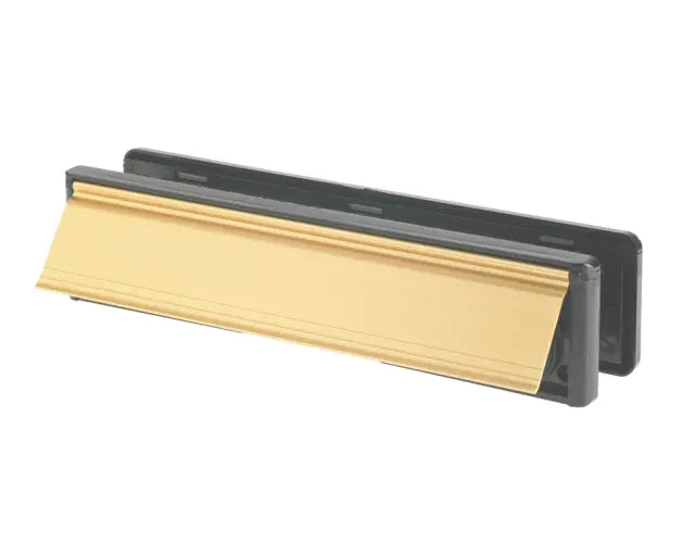 Yale Locks Letter Plate Gold (Visi-Packed) 300mm (12in)