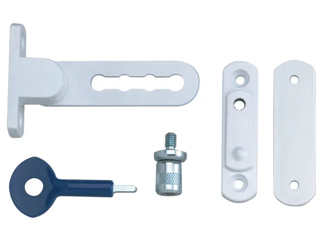 Yale Locks P117 Ventilation Window Lock White Finish Pack of 1