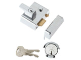 Yale Locks P2 Double Security Nightlatch 40mm Backset Chrome Finish Visi