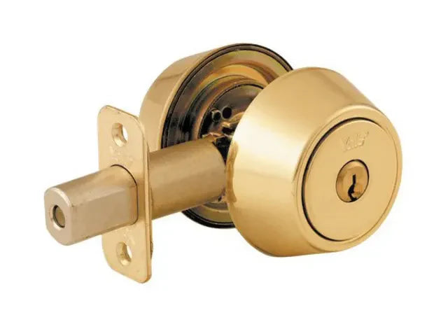 Yale Locks P5211 Security Deadbolt Polished Brass