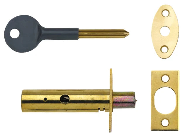 Yale Locks PM444 Door Security Bolt Brass Finish Visi of 1