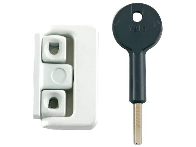 Yale Locks 8K101 Window Latch White Finish Visi